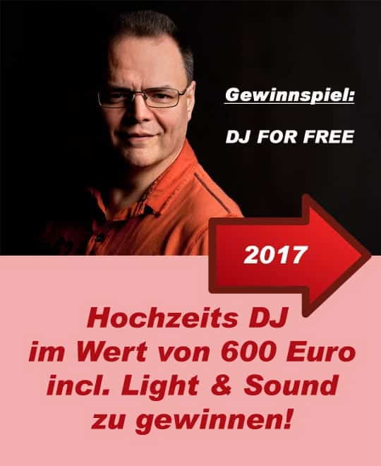 Gewinnspiel DJ For Free Gewinnspiel DJ For Free